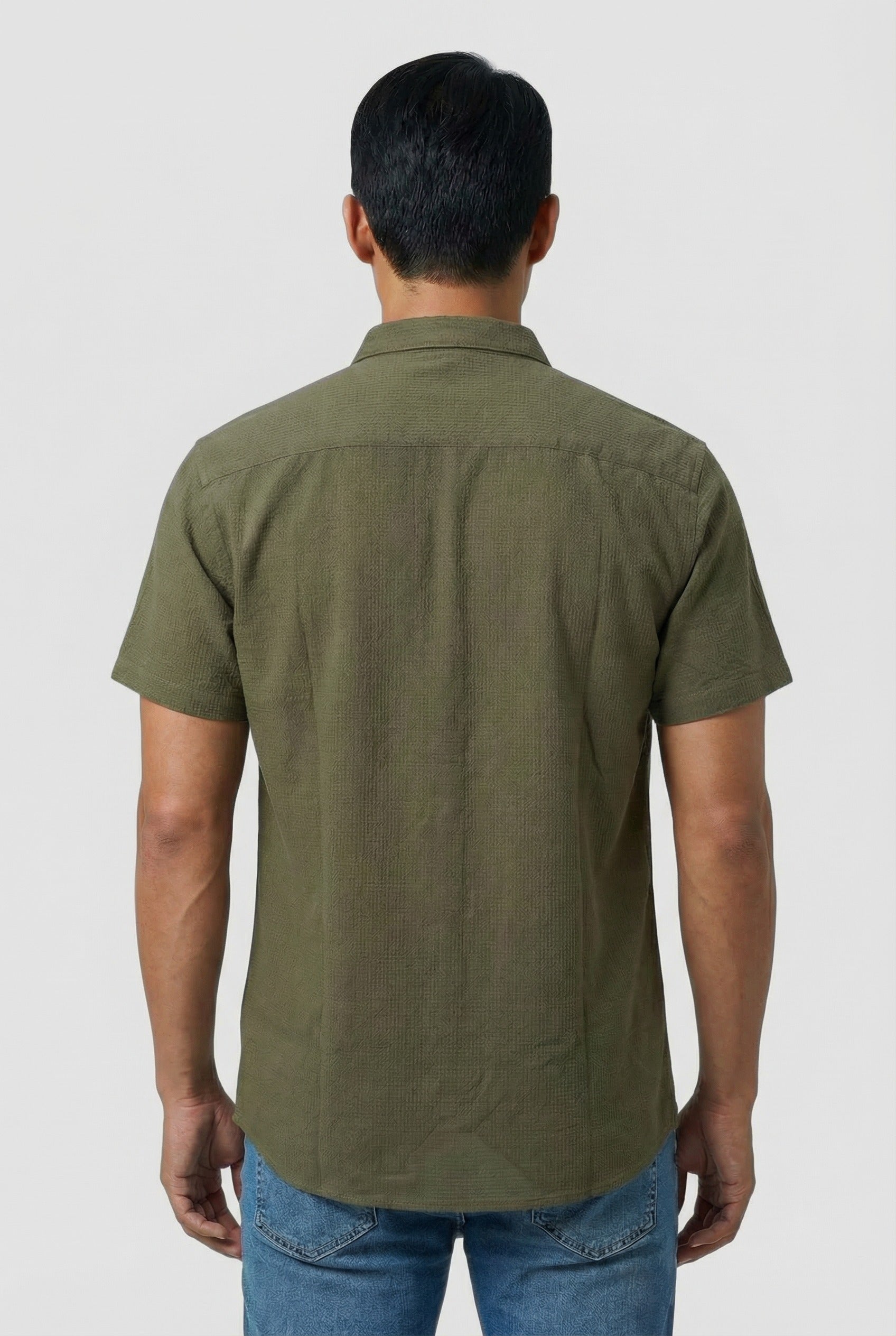 Short-Sleeve Casual Shirt (HNECJ2F103H)