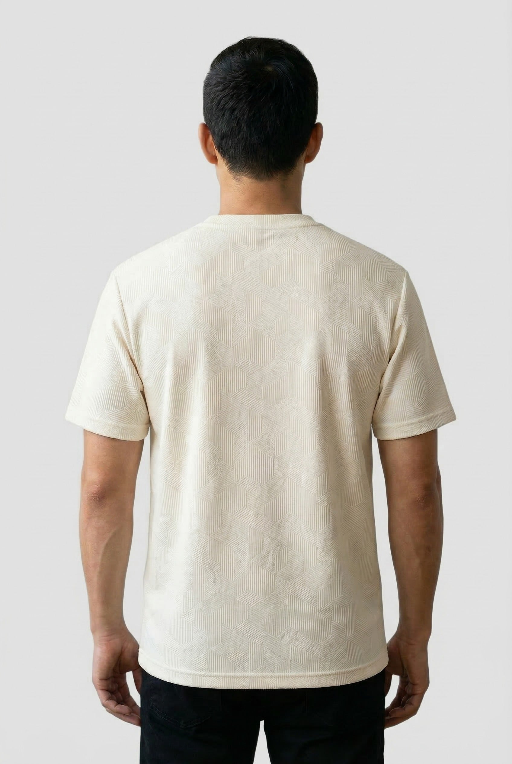 Classic V-Neck T-Shirt (HTABJ2F022H)