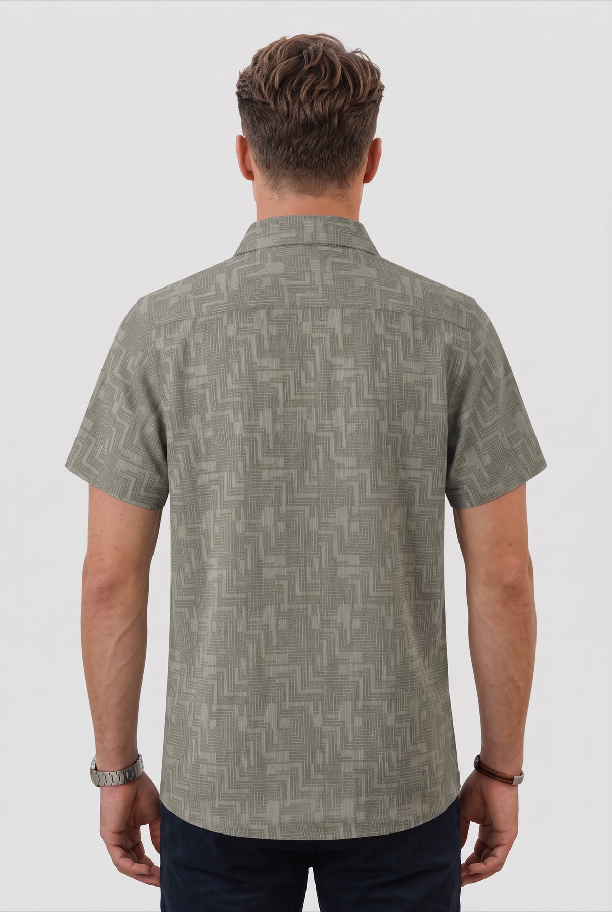Short-sleeve Knit Shirt