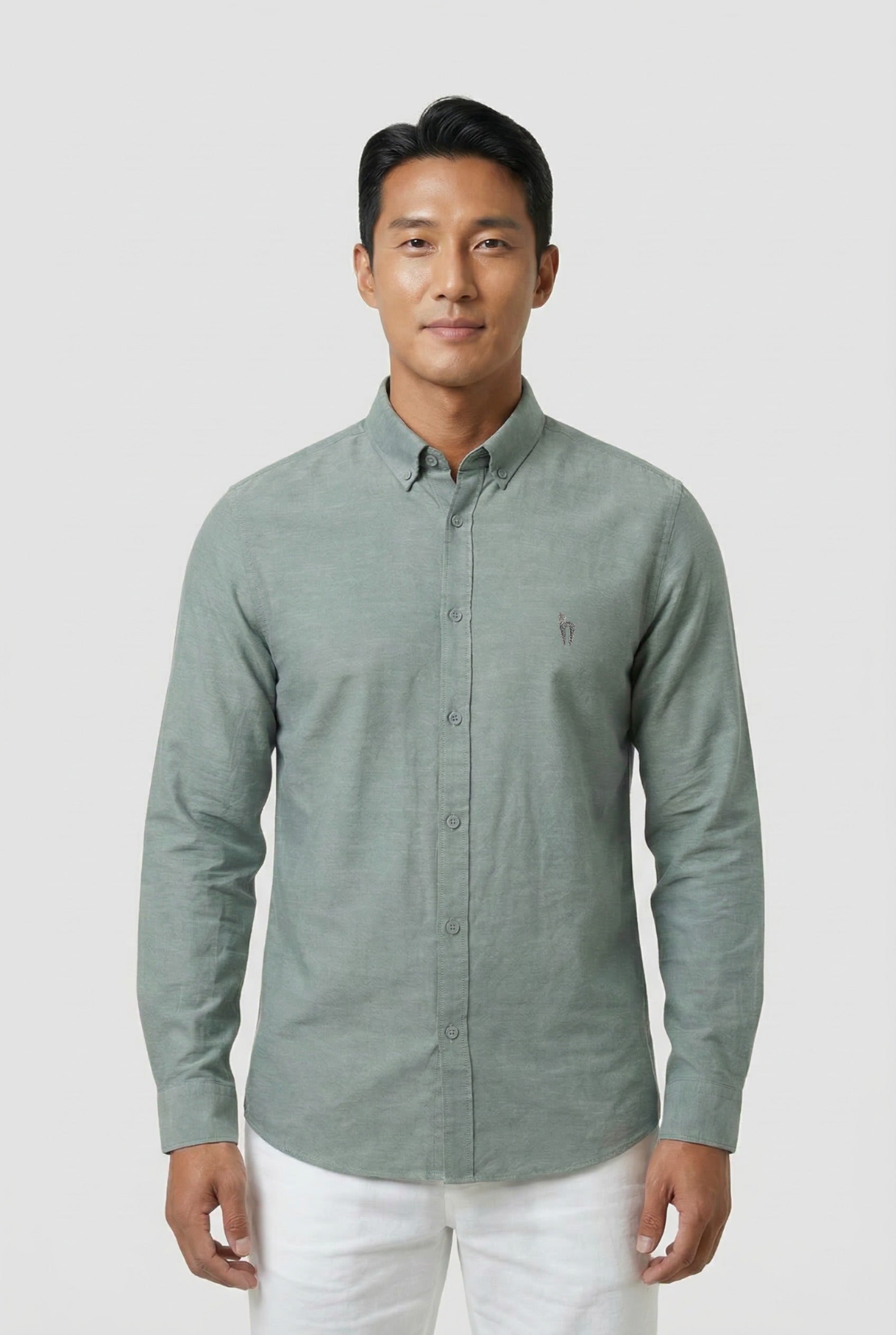 Long-Sleeve Casual Shirt (HNEAD1F025A)