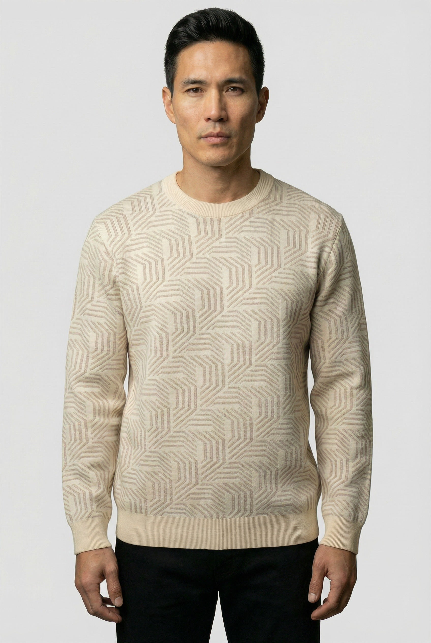 Heavyweight Long-Sleeve Knitwear (HNZAJ4F046H)