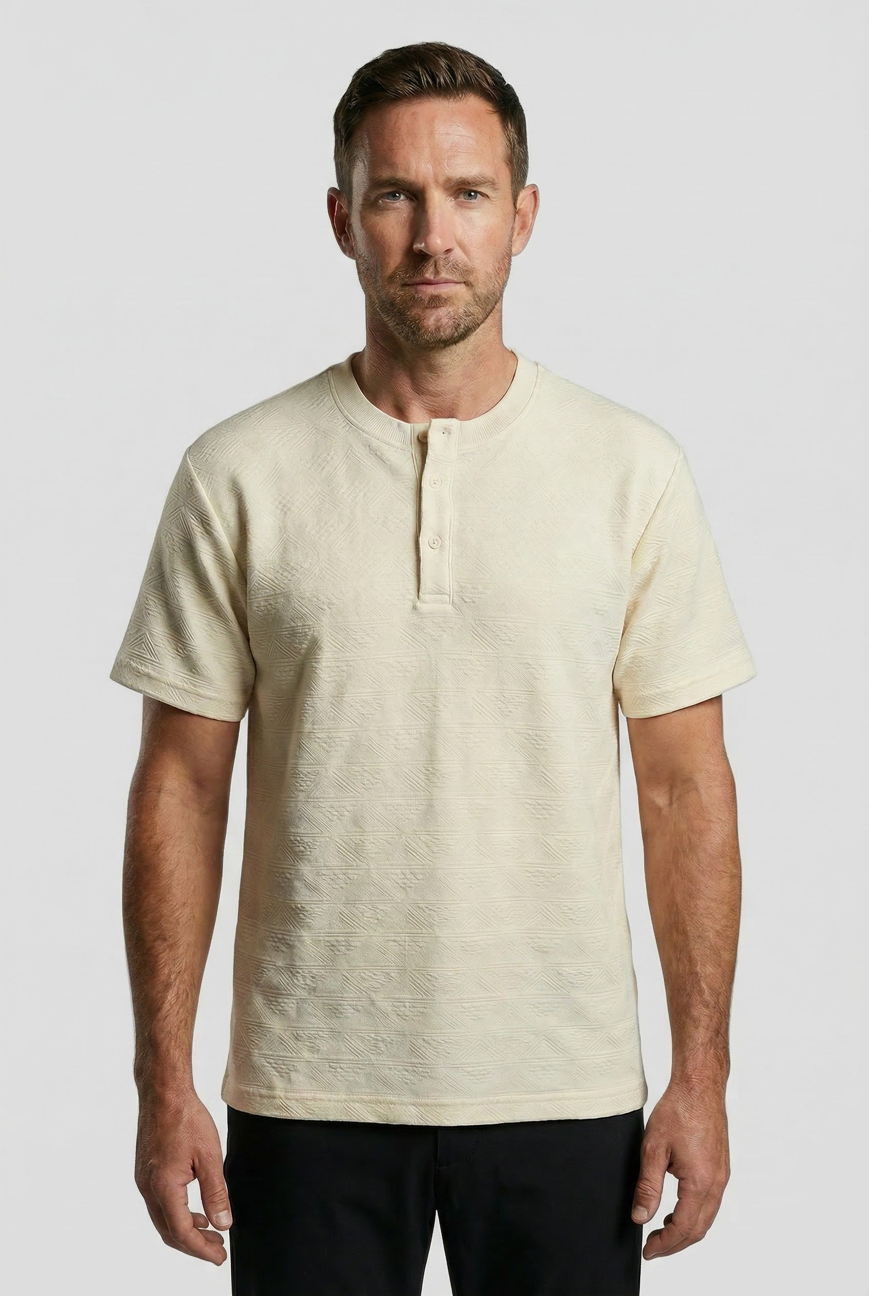 Classic V-Neck T-Shirt (HTABJ2F021H)