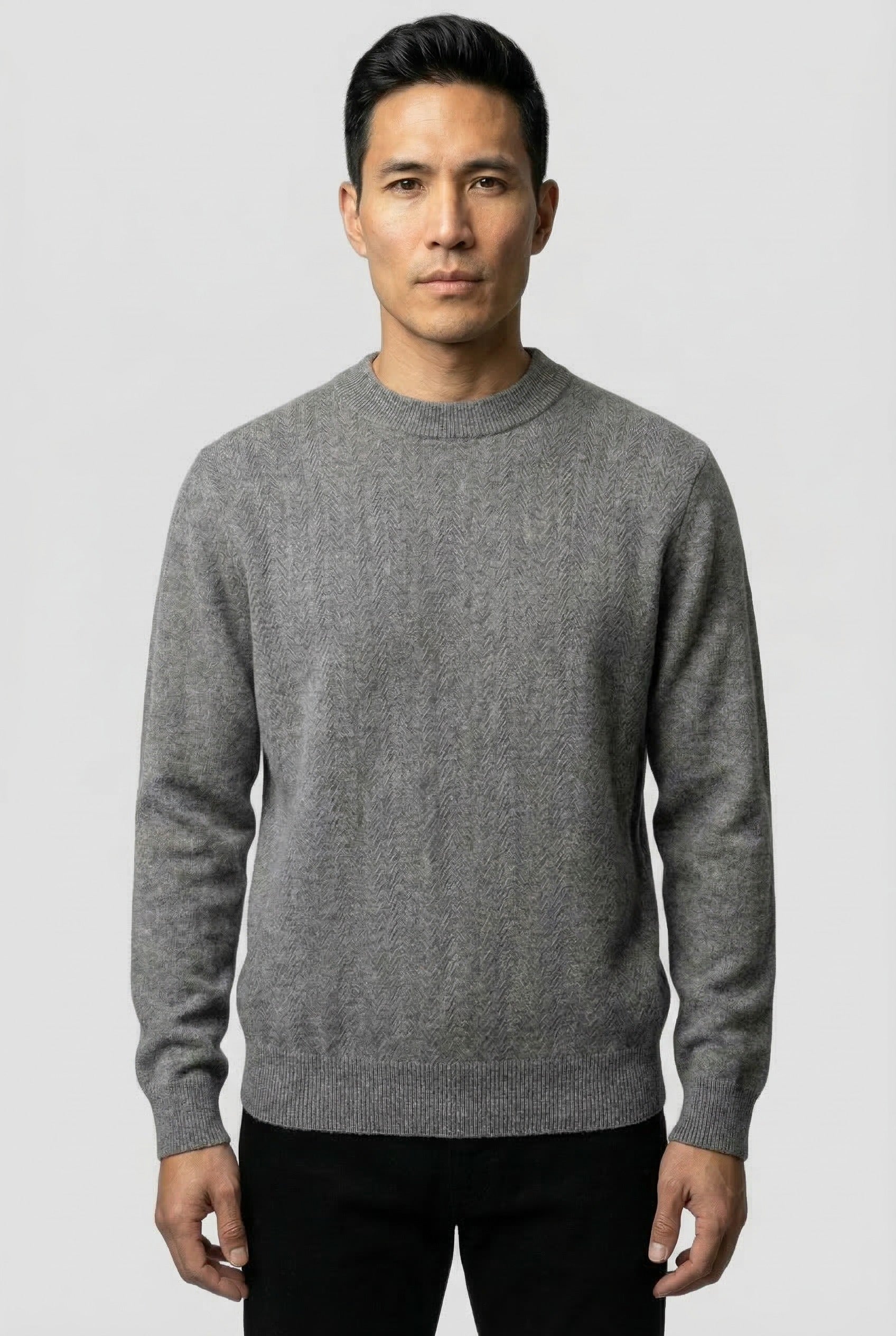 Heavyweight Long-Sleeve Knitwear (HNZAD4J313A)