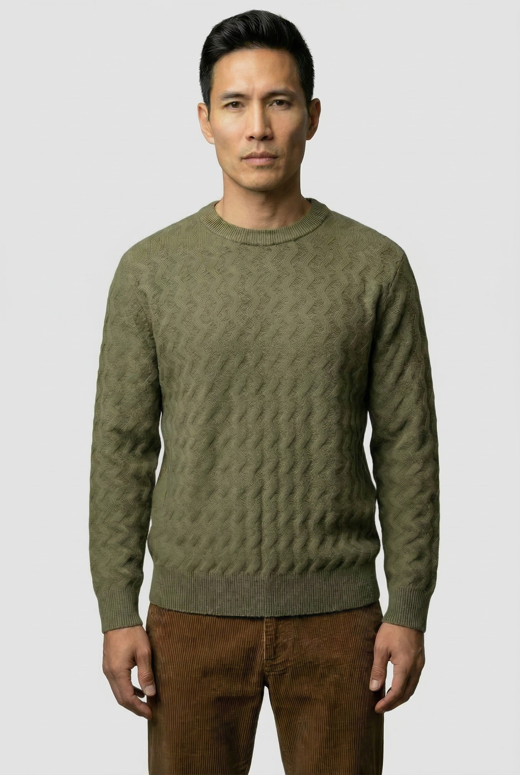 Lightweight Long-Sleeve Knitwear (HNZAJ3J037H)