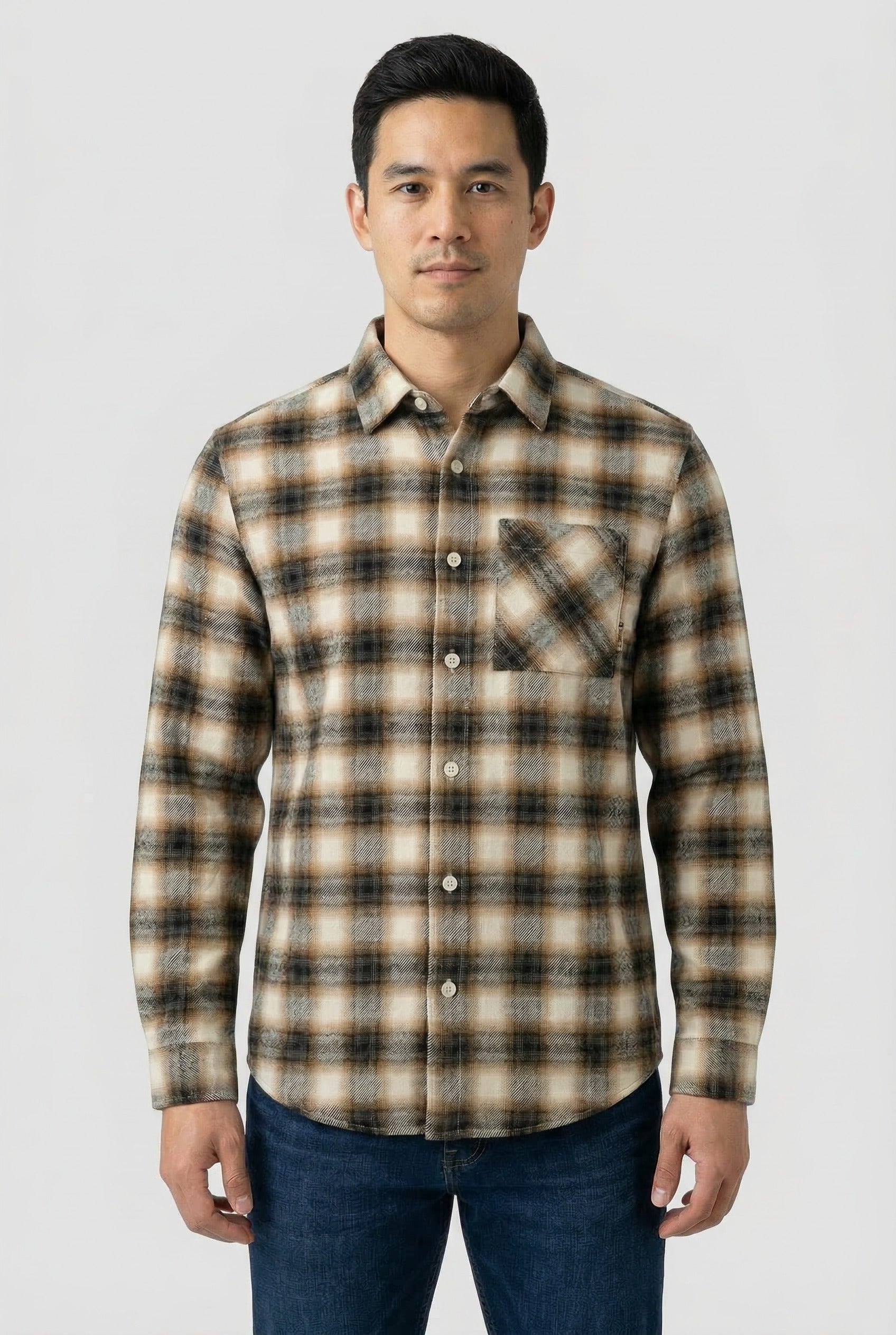 Long-Sleeve Casual Shirt (HNEAD3J149A)