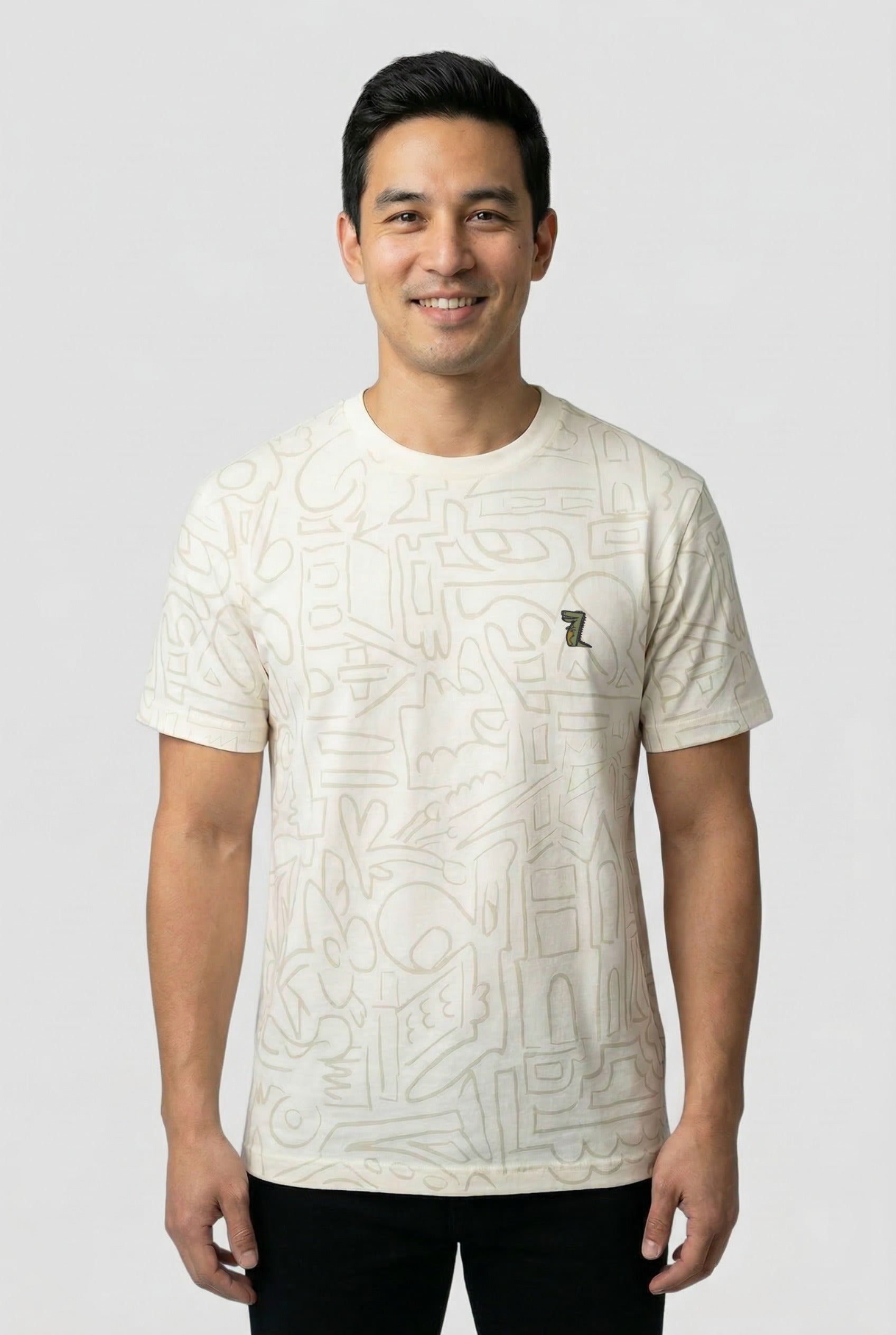 Classic V-Neck T-Shirt (HNTBJ2F855H)