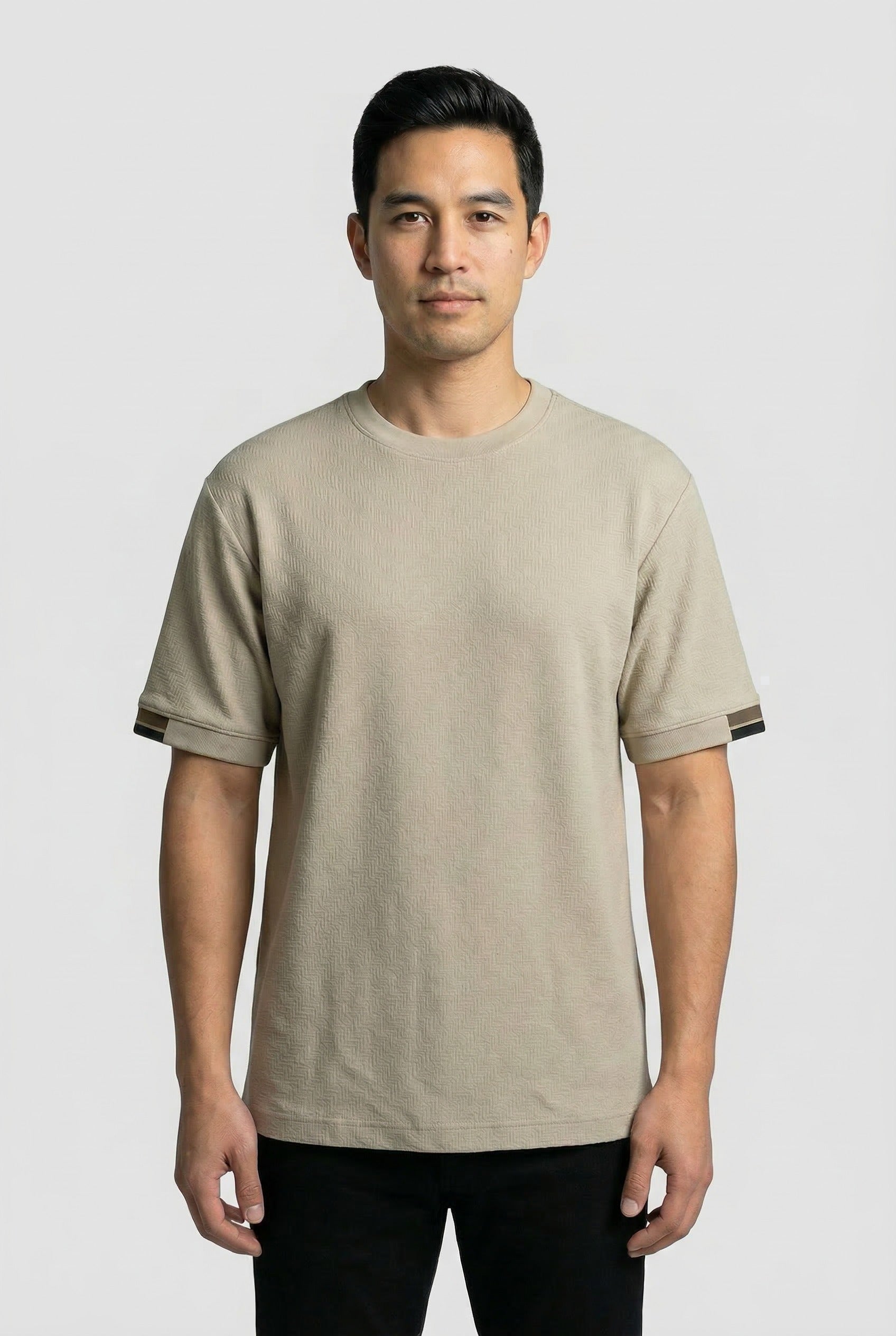 Classic V-Neck T-Shirt (HTABJ2F035H)