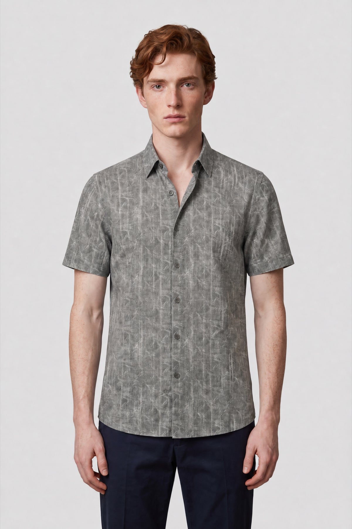Short-sleeve Knit Shirt