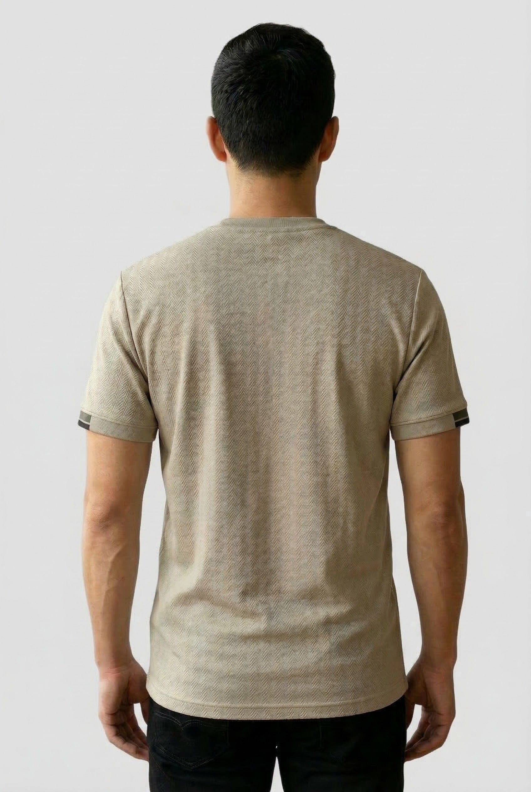 Classic V-Neck T-Shirt (HTABJ2F035H)