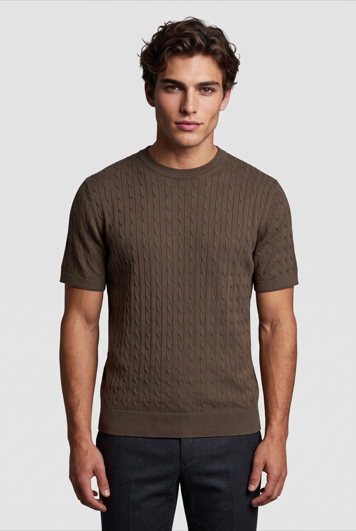 #Colour_Dark Brown Pattern