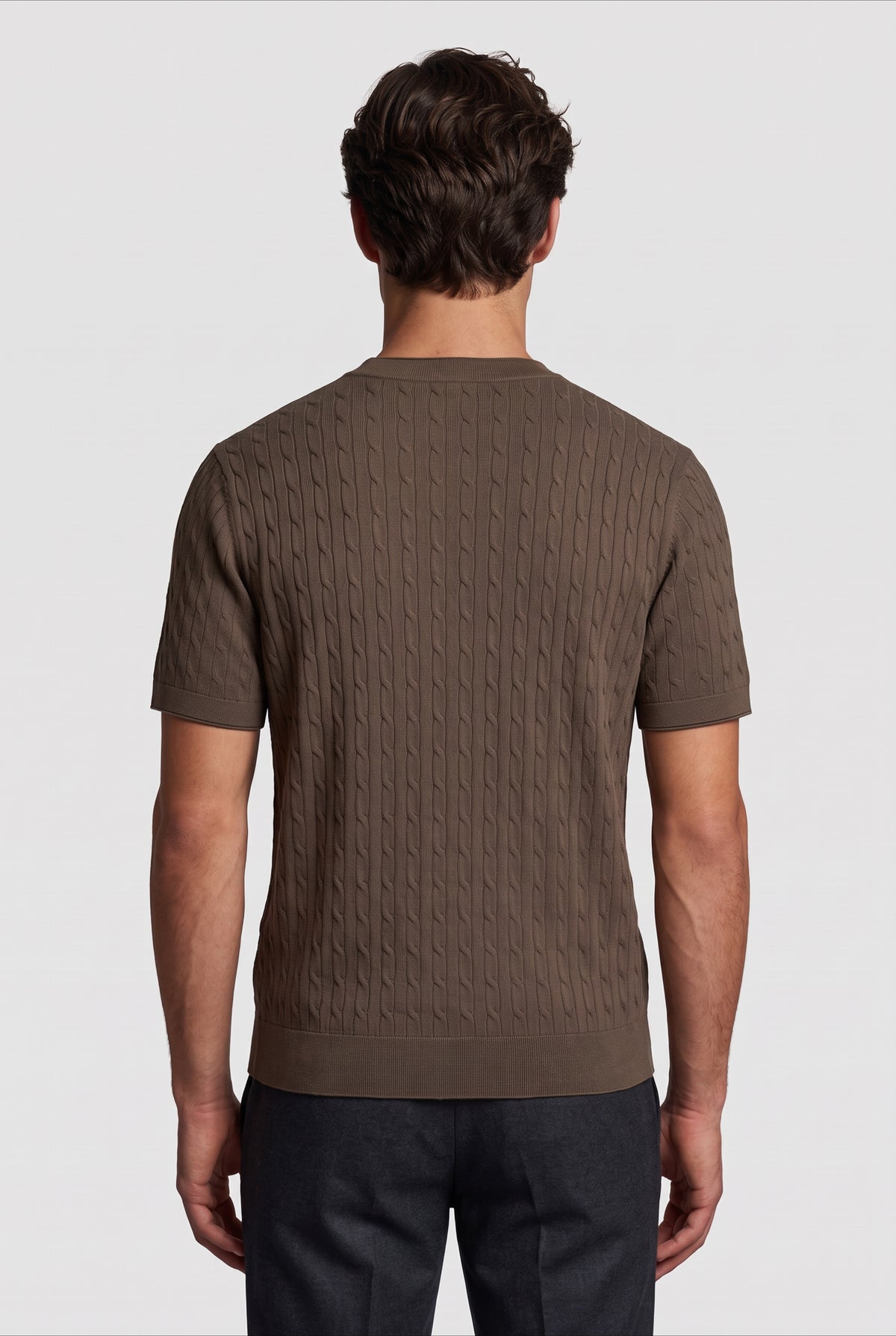 #Colour_Dark Brown Pattern