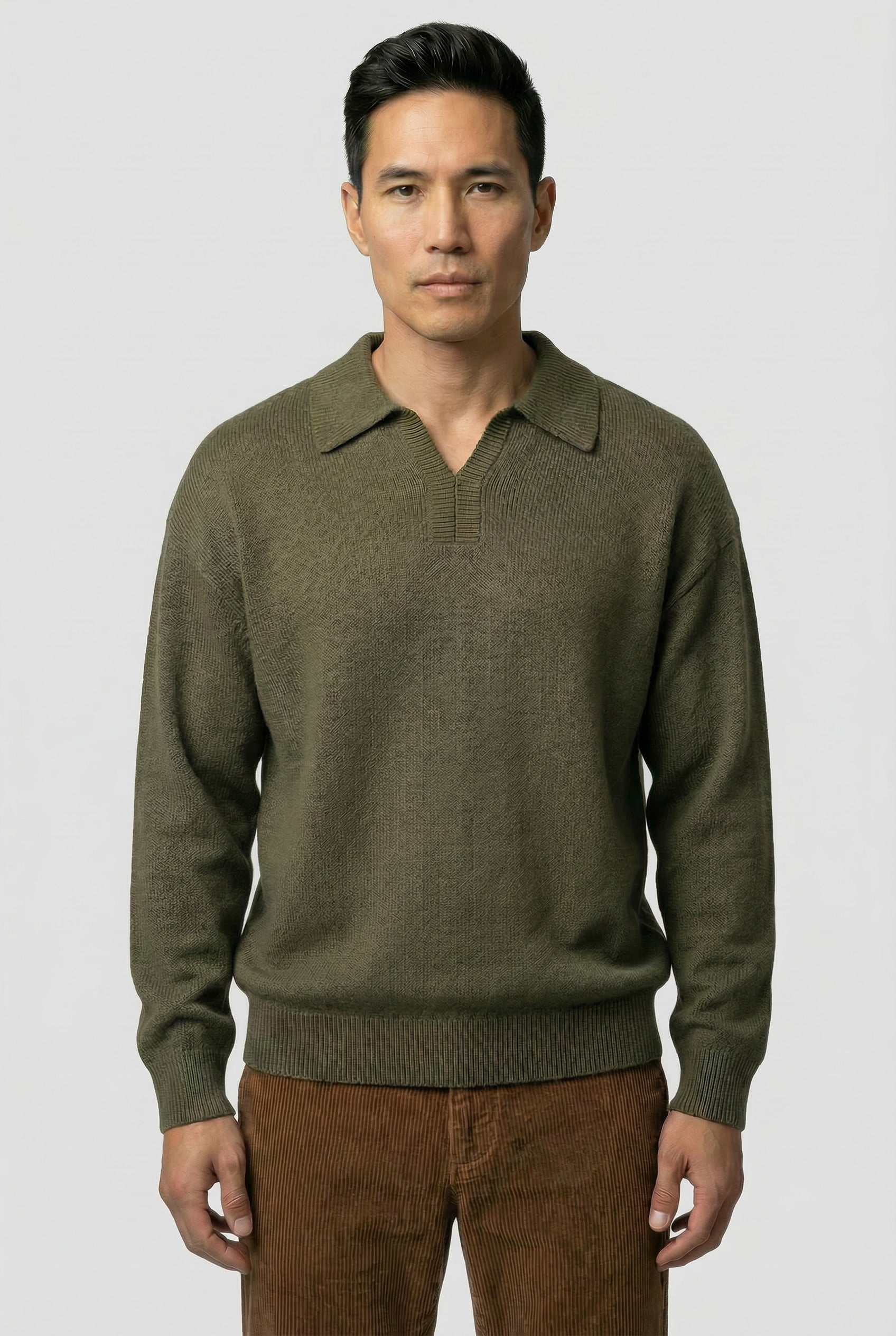 Lightweight Long-Sleeve Knitwear (HNZAJ1F037H)
