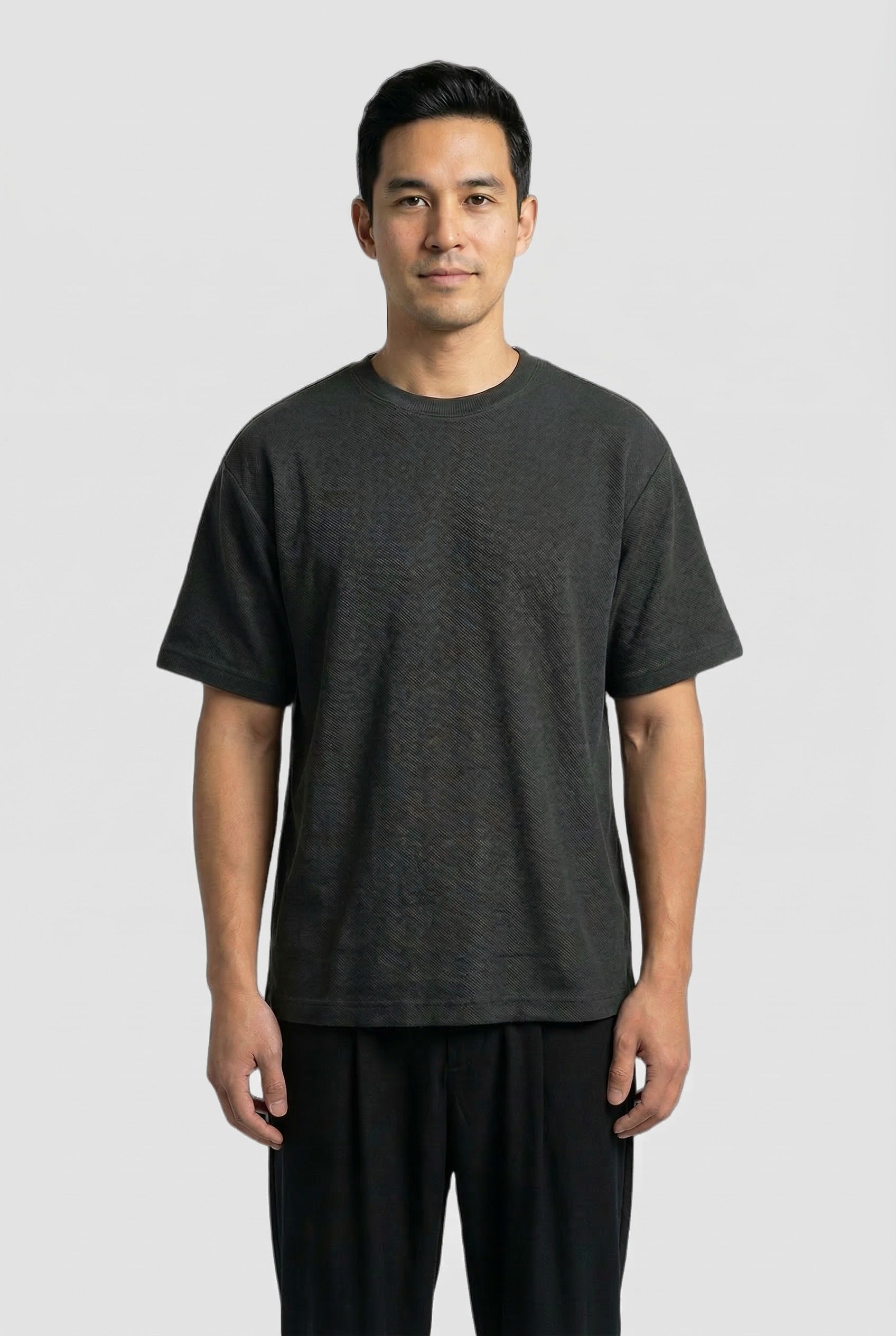 Classic V-Neck T-Shirt (HTABJ2F004H)